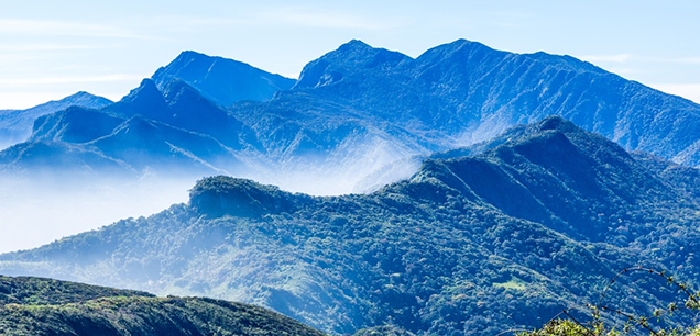 Knuckles mountain range